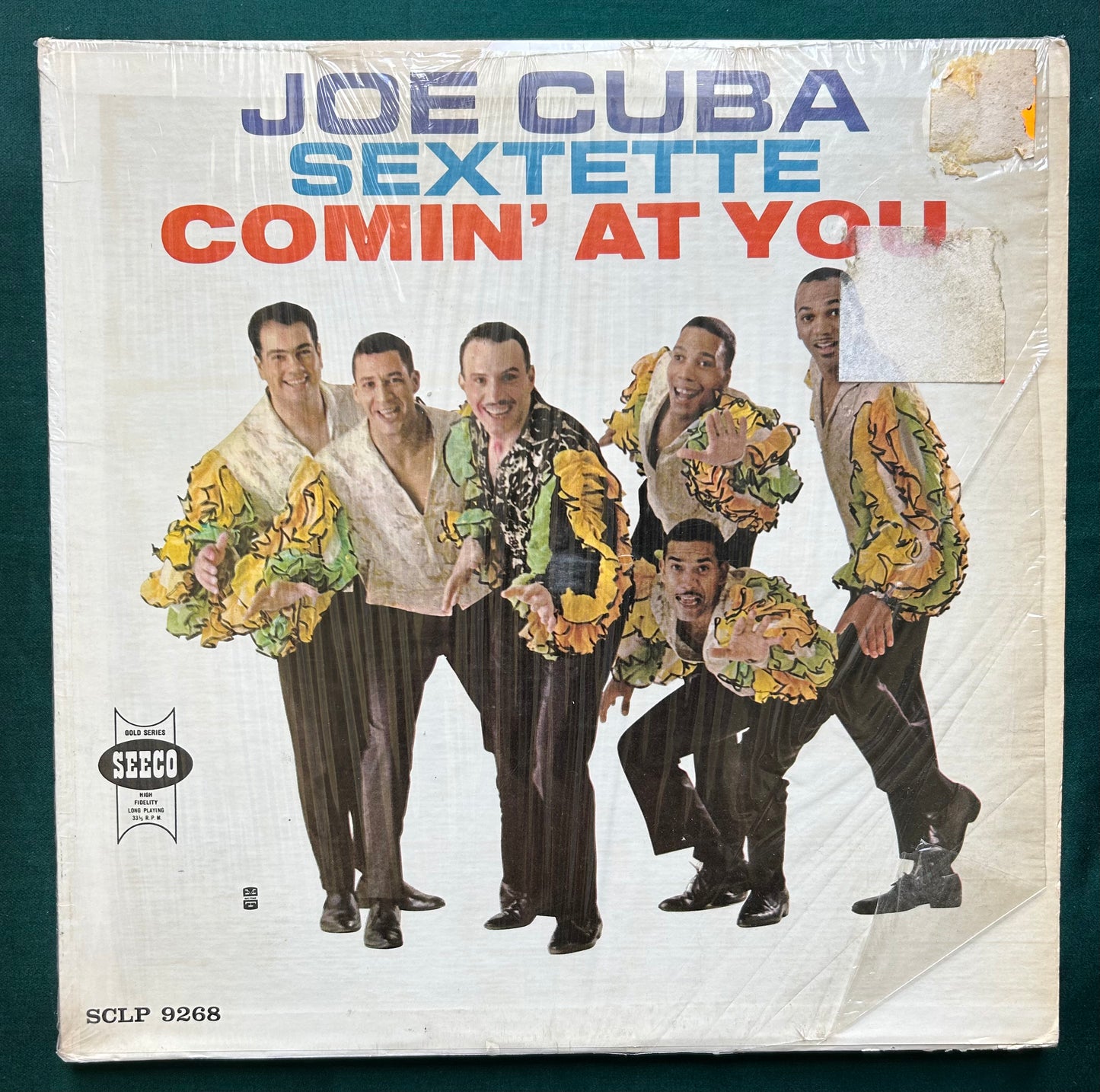 Joe Cuba Sextette - Comin' At You Early 70's Stereo Press Seeco Salsa/Mambo