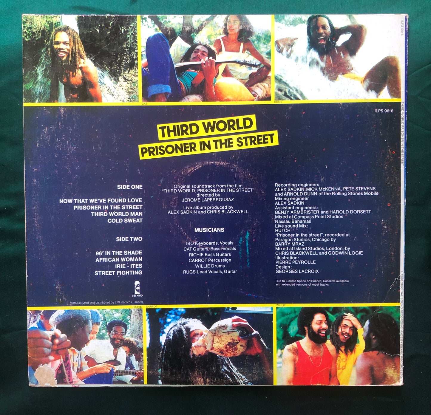 Third World - Prisoner In The Street Soundtrack 1980 Jamaican Press