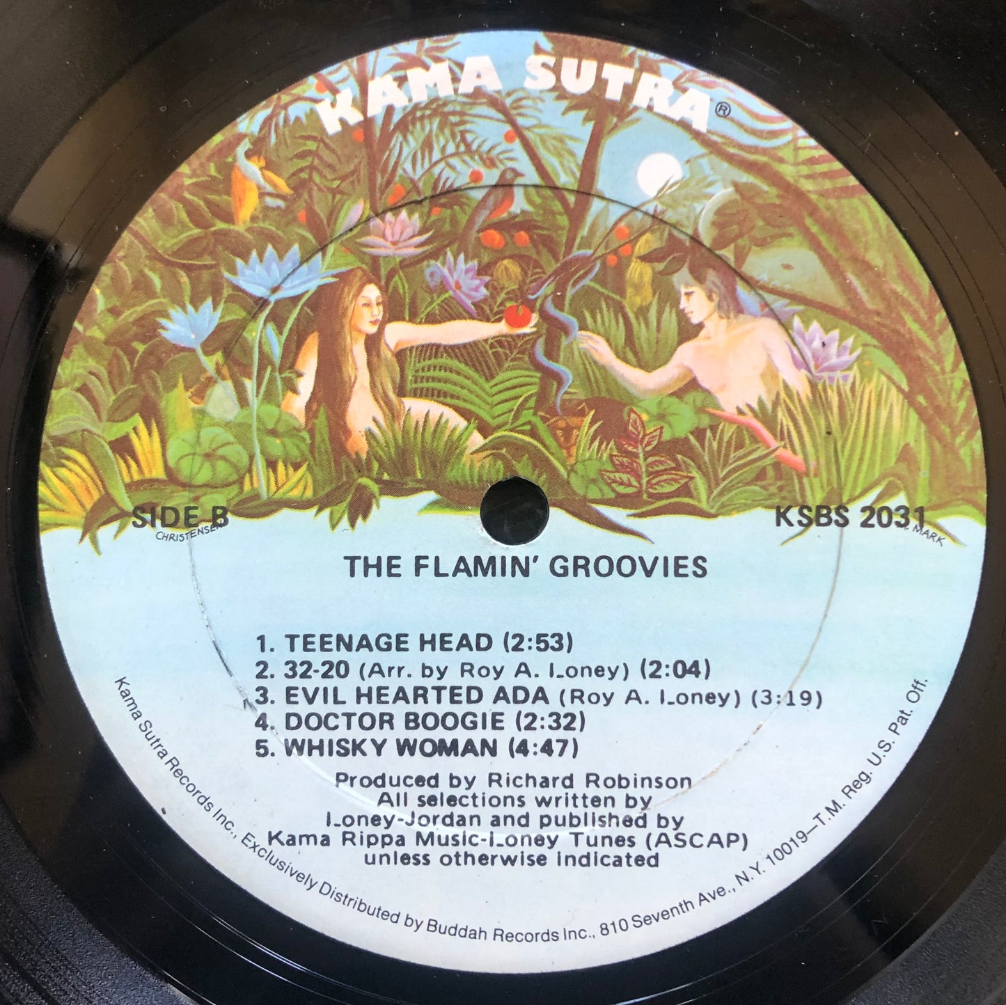 The Flamin' Groovies - Teenage Head 1972 Kama Sutra Repress