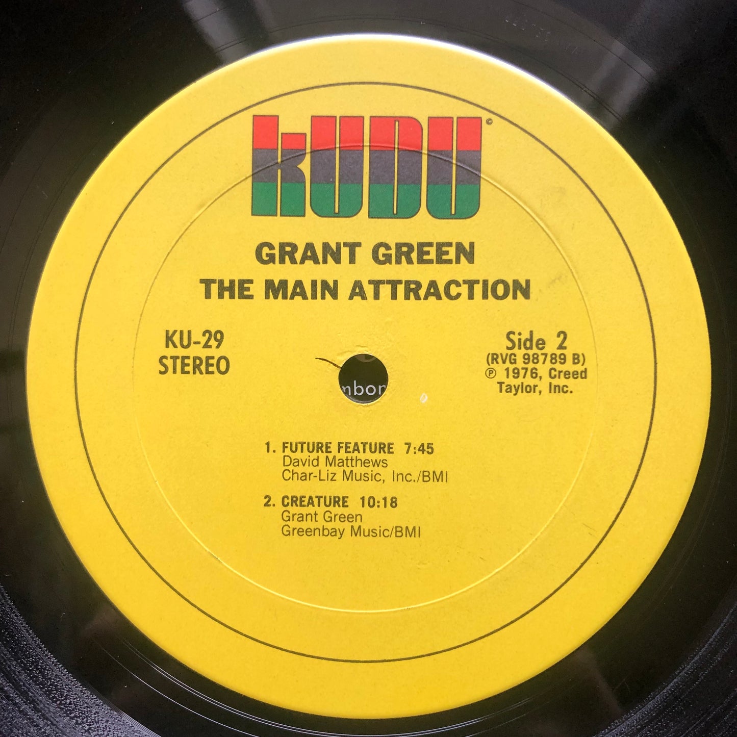 Grant Green - The Main Attraction 1976 Kudu Jazz Funk
