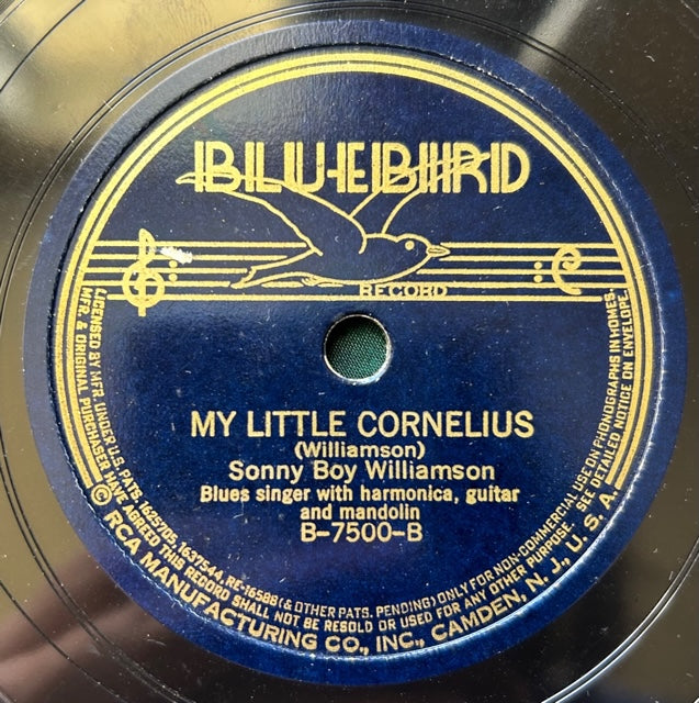 Sonny Boy Williamson - Sunny Land/My Little Cornelius Rare 1938 Pre-War Blues 78