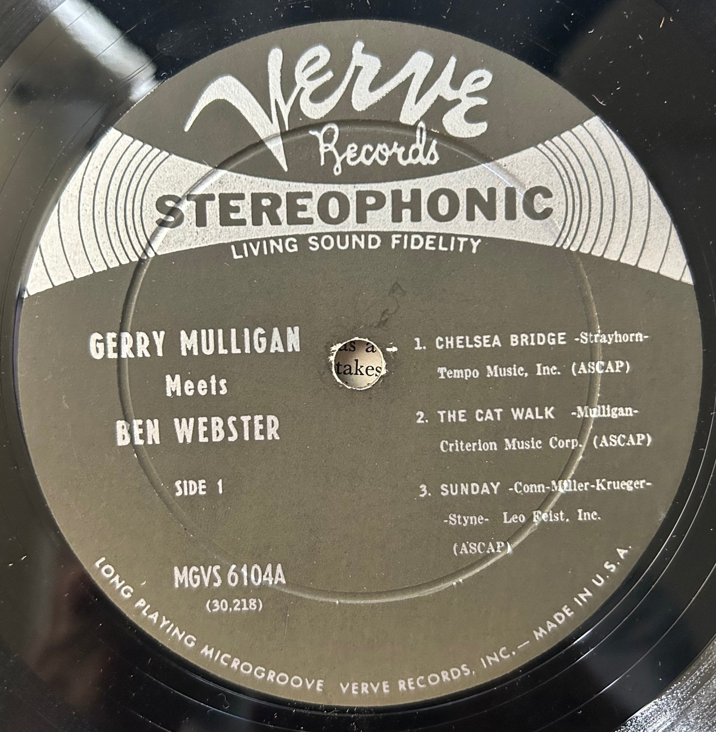 Gerry Mulligan - Gerry Mulligan Meets Ben Webster 1960 Verve Stereo