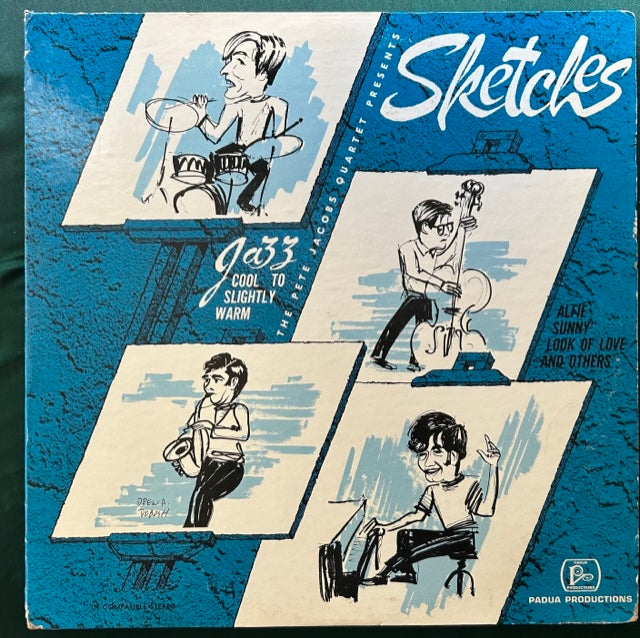 Pete Jacobs Quartet - Sketches 1970's Private Press Cool Jazz